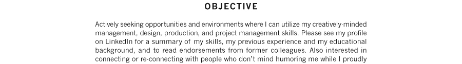 Objective